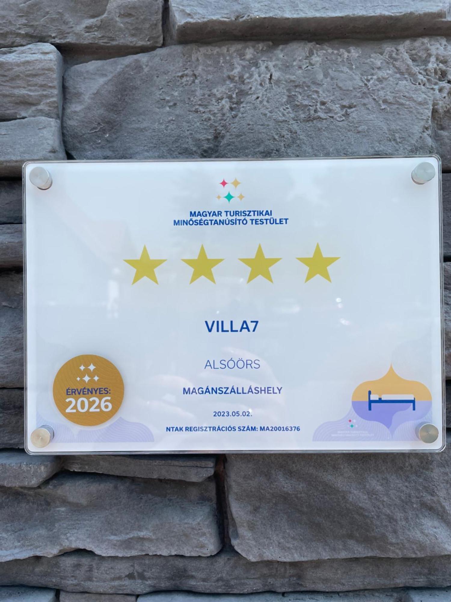 Villa7 Alsóörs Exteriér fotografie